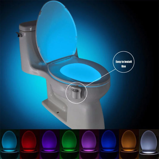 Motion Sensor Toilet Night Light